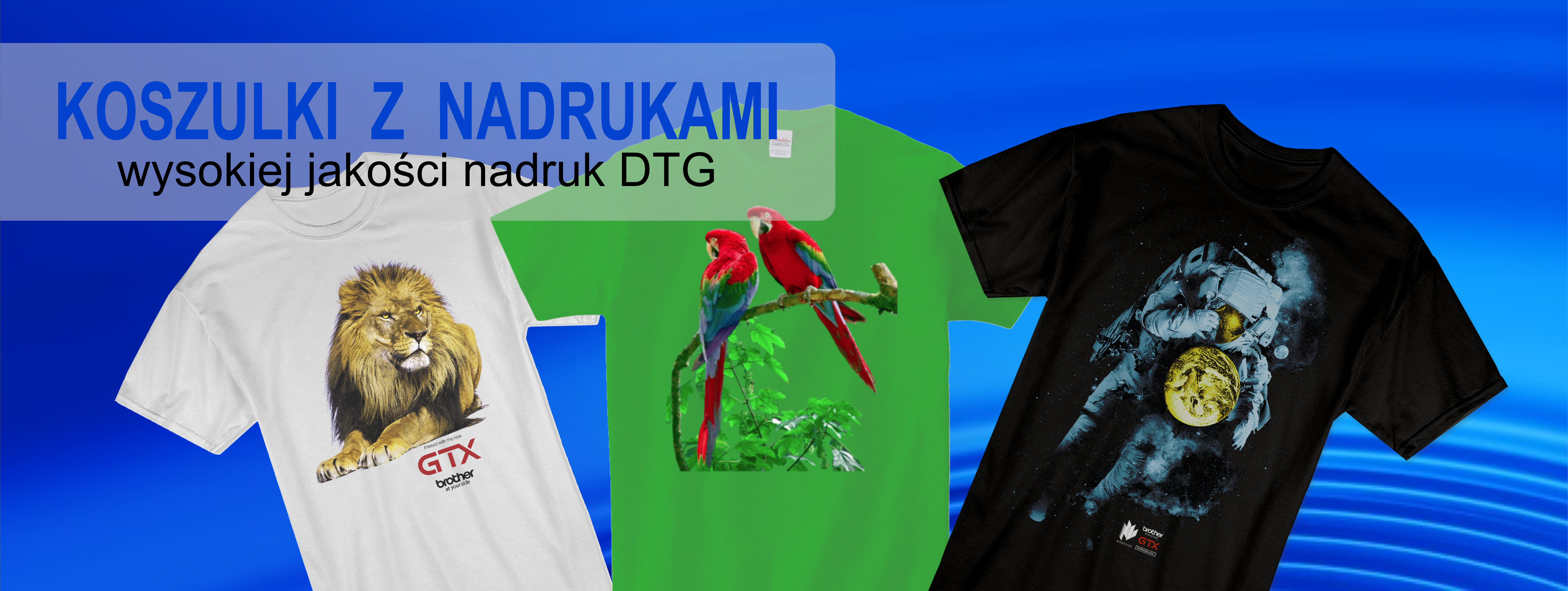 Nadruki na koszulki